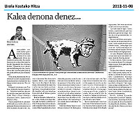 2012-11 | Urola Kostako Hitza | Kalea denona denez